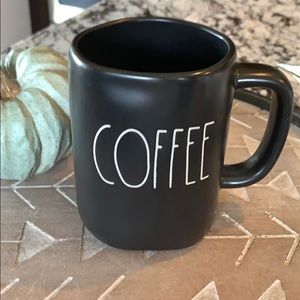 Rae Dunn black COFFEE mug.